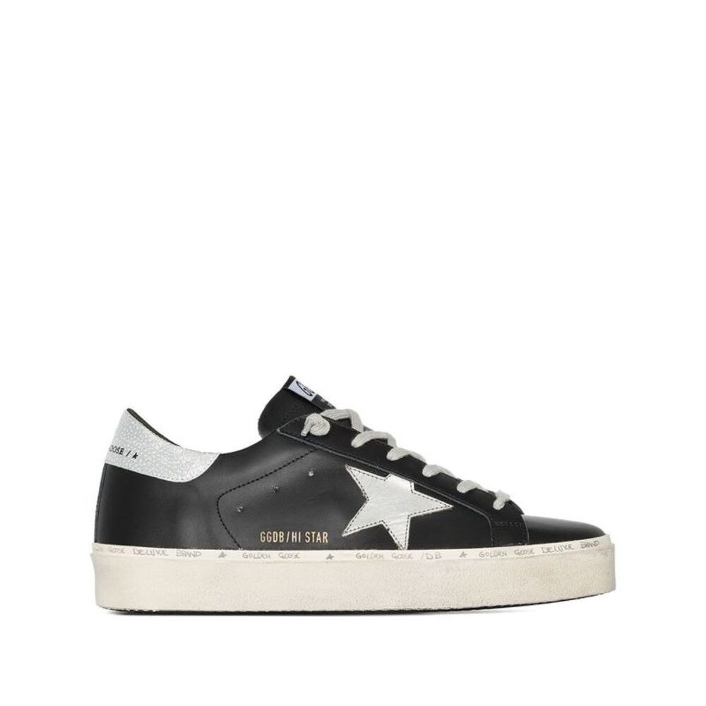 Golden Goose Women Hi Star Leather Sneakers